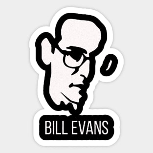 My Foolish Heart Bill Evans Sticker
